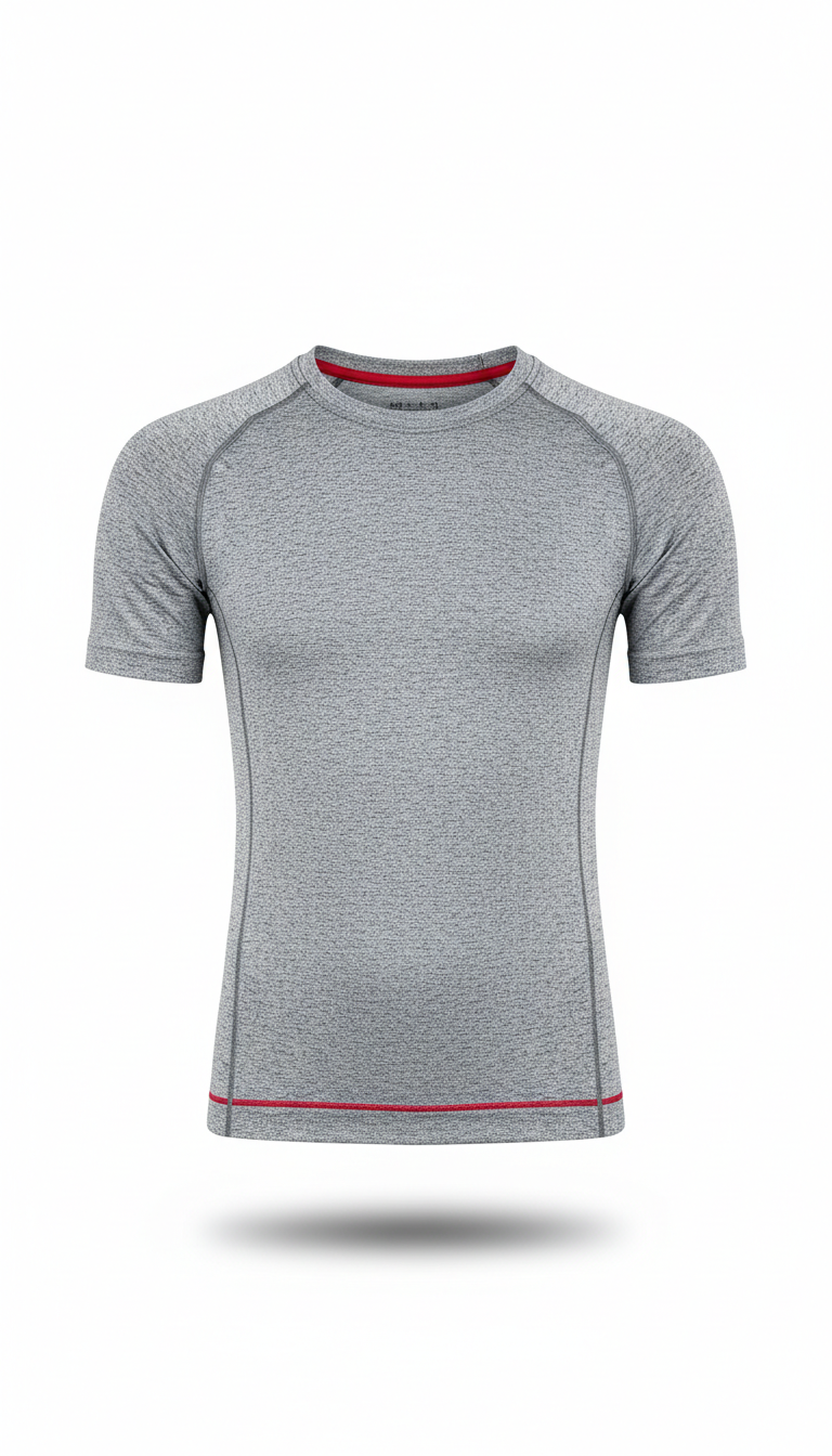 Silver Mist Seamless Training Tee